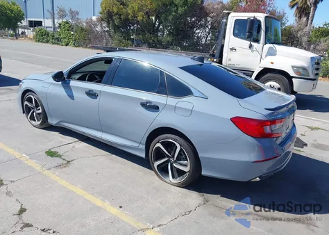 2022 Honda Accord Hybrid Sport from USA, damaged, VIN 1HGCV3F24NA046135